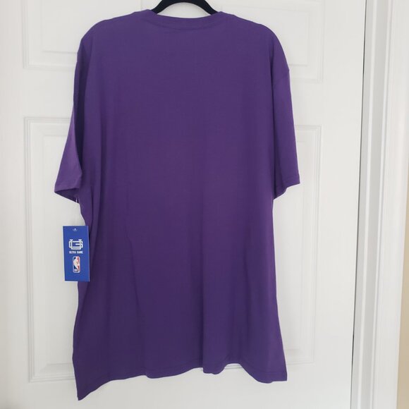 LA Lakers NBA Men's Ultra Game Tee Shirt‎ Purple Size 2XL New with Tags - Picture 5 of 7